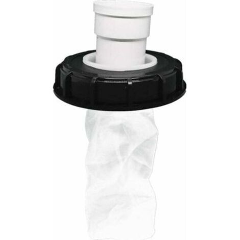 Filtre de couvercle IBC - Filtre à eau de pluie - En nylon lavable - Avec couvercle - 165 mm - 245 mm - Filtre à eau - Accessoire pour réservoir d'eau de pluie (165 mm, vertical) (1/4)