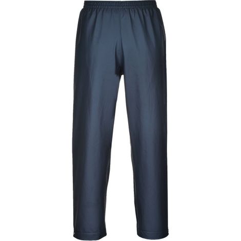 Pantalones de lluvia con cintura elástica completa Sealtex Classic S451 5XL Azul Marino