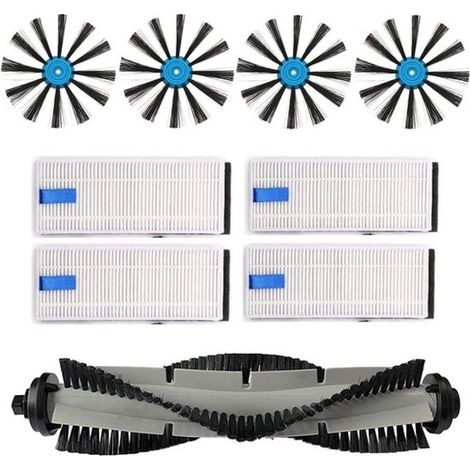 Cepillo principal de rodillo, cepillos laterales, filtros compatibles con la aspiradora robot Bissell 3115 EV675 (1/4)