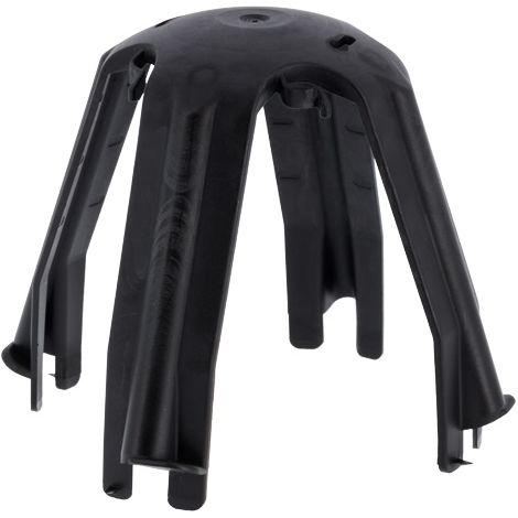Lot de 10 capots de protection pour spots encastrés – Polyamide renforcé – Installation flexible – Pour cavités de 62 à 90 mm – Hellermanntyton (1/5)
