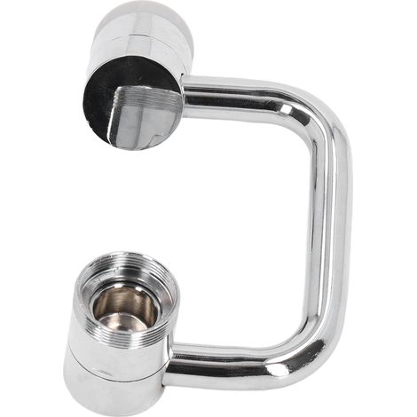 Bras articulé pour robinet, adaptateur 1080° universel rotatif, aérateur anti-éclaboussures pour lavabo, mousseur de cuisine en laiton premium (modèle amélioré 1080°, 2 réglages). (1/5)