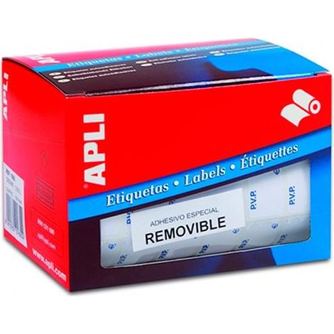 APL ROLLO ETIQ.AUTOADH.16X22 BL 10087