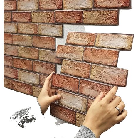 Paneles de pared 3D autoadhesivos, diseño moderno, para cafetería. (1/5)