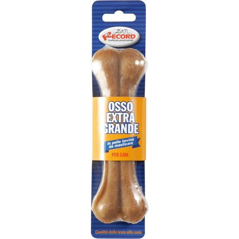 Os naturel extra large pour chiens en cuir de vachette thermorétractable