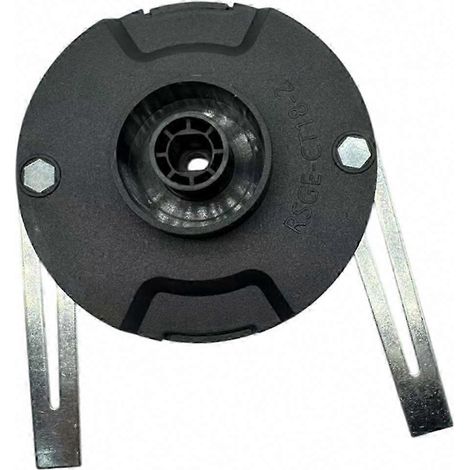 Disque porte-lame de rechange pour coupe-bordures sans fil Einhell GE-CT 18 Li avec 2 lames métalliques (1/5)