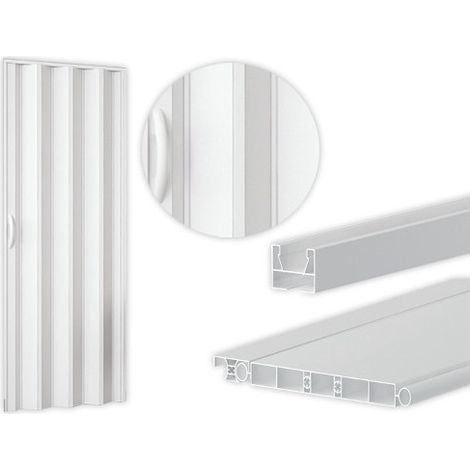 Guide de défilement plus élevé pour les portes pliantes White