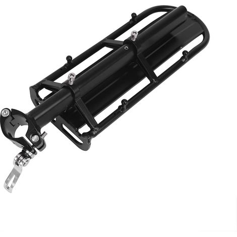 Verstellbarer, ausziehbarer Gepäckträger aus Aluminiumlegierung für Mountainbikes, wird an der hinteren Sattelstütze befestigt.