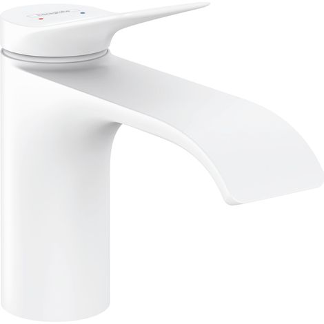Hansgrohe Vivenis - Waschtischarmatur 80, EcoSmart, weiß matt 75012700 (1/10)