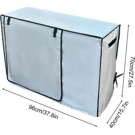 ( 96 x 70 x 40 cm)Housse de protection pour climatiseur 96 x 70 x 40 cm Housse de protection Oxford pour unité de climatisation Housse de protecti (1/4)