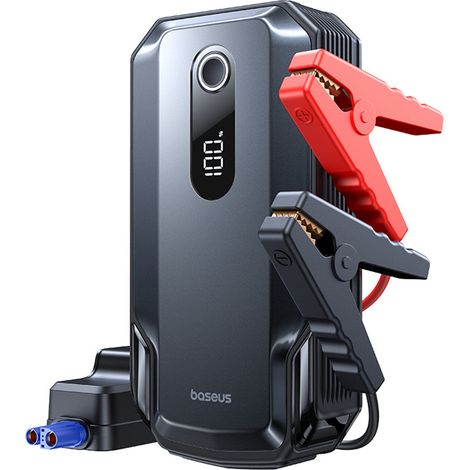 Avviatore di emergenza con power bank da 20000 mAh - nero (1/5)