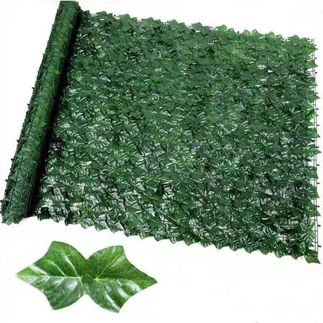 Clôture murale artificielle, décoration de clôture, pelouse, feuillage vert, clôture de balcon, revêtement d'enclos, fausse plante verte, plafond (1/5)