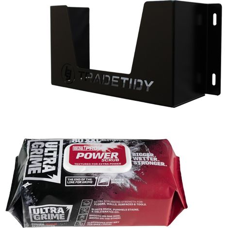 Tradetidy TT-UGB Ultragrime Wipes Van Holder Storage + Power Scrub Wipes (1/5)
