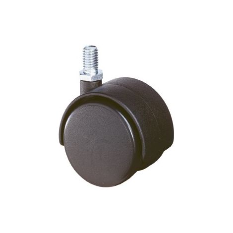 Roulette plastique F75.050.G10 (1/3)