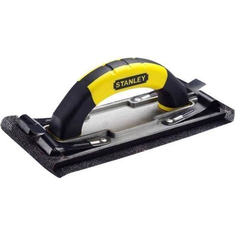 Smerinatrice manuale a clip - Per carta o tele abrasive - Corpo in alluminio - STANLEY, STHT0-05927 (1/5)