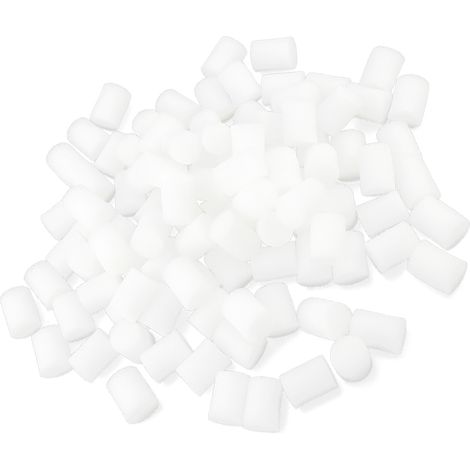 100 éponges pour culture hydroponique de légumes, éponges hydroponiques sans terre n° 1, 19 mm x 25 mm (1/5)