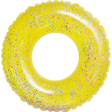 Adorables bouées gonflables pour la natation – adaptées aux adultes et aux adolescents, idéales pour les piscines et les plages.Après gonflage : Diamètre extérieur : 66 cm  Diamètre extérieur : 30 cm (1/5)