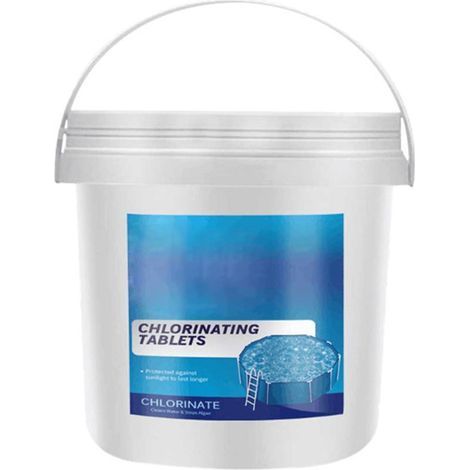 300 Comprimés de chlore multifonctions pour piscine, spa et bain à remous - Pastilles nettoyantes (1/5)