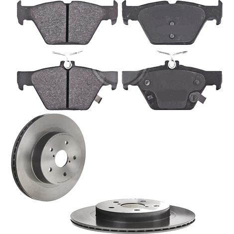 KIT FRENI POSTERIORI compatibile con SUBARU OUTBACK (BT) - DISCHI + PASTIGLIE OEM: P 78 026 / 18597 /SOSTITUZIONE DIRETTA/BASSA POLVERE/SILENZIOSO (1/5)