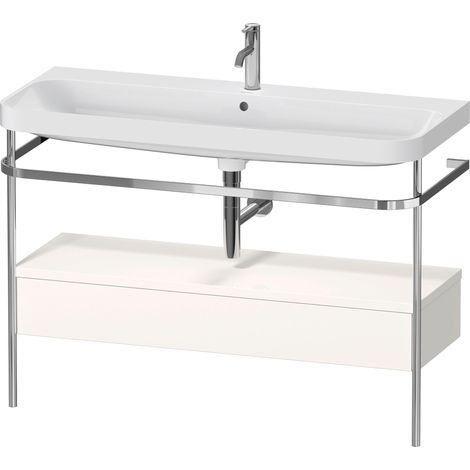 Duravit Happy D.2 Plus c-shaped Set avec console métallique et