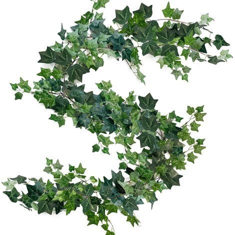 3 Pièces Lierres Artificielles Guirlande Faux Lierre Feuillage Artificiel Plantes Grimpantes Artificielles Interieur Extérieur Vigne Faux Décoration pour Chambre Jardin Bureau Fête Mariage (1/5)