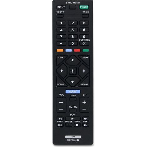 Telecomando TV compatibile con Sony LED HDTV RM-YD092, KDL-32R300C (1/5)