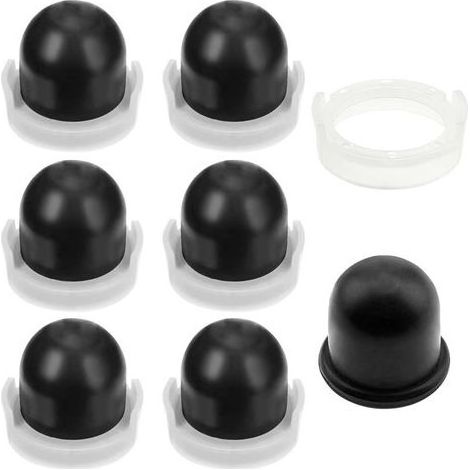 6 PièCes Pompe D'AmorçAge Compatible Avec 494408/694394, Ampoule D'AmorçAge Pour Briggs & Stratton Tondeuse DéBroussailleuse Tracteur(noir) (1/4)
