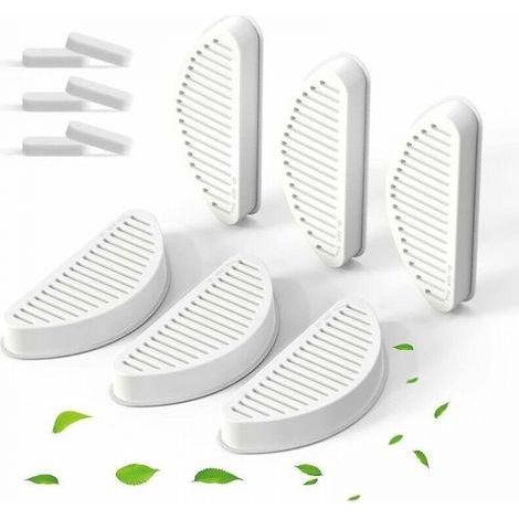 Lot de 6 filtres de rechange pour fontaine automatique pour animaux de compagnie 67 oz/2 l (1/4)