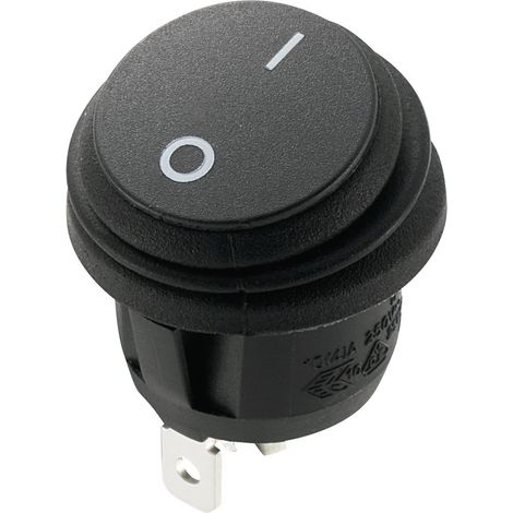 TRU COMPONENTS 1588073 Wippschalter TC-R13-112A8-02 250 V/AC 10 A 1 x Aus/Ein  rastend 1 St.