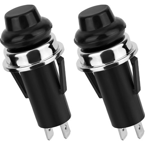 2 Pièces Allumeur Barbecue, Noir Bouton Remplacement pour Weber 7642 et 7643 Compatible (1/5)