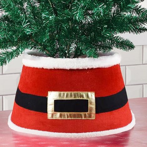 Trade Shop - Base De La Cubierta De La Falda De La Alfombra Cinturón De Decoración Del árbol De Navidad Papá Noel - (1/3)