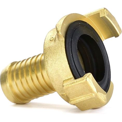 Giunto a griffe in ottone compatibile con Geka con perno da 3/4” (12/96) (1/2)