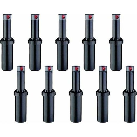 Set di 10 Irrigatore KRain SuperPro 3/4'' Portata da 7,90 a 14,9 m Irrigatore a turbina con angolo regolabile Controllo de (1/5)