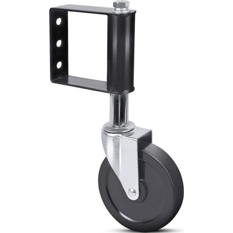 Ressort de support de porte de jardin roue inférieure roue universelle d'électrophorèse de 4 pouces (1/5)