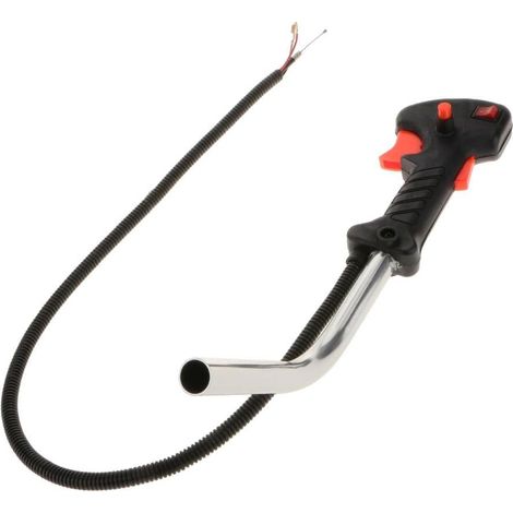 Brush Cutter Tube Handle Switch with Throttle Release Cable (1/5)