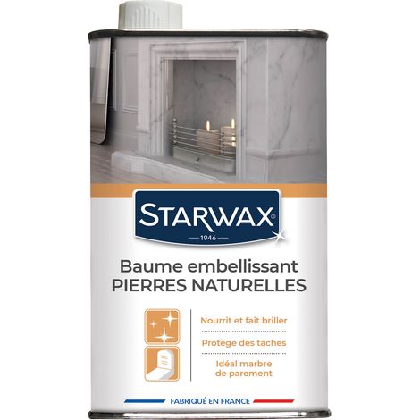 Baume embellissant pour marbre et pierres naturelles 500ml STARWAX (1/7)