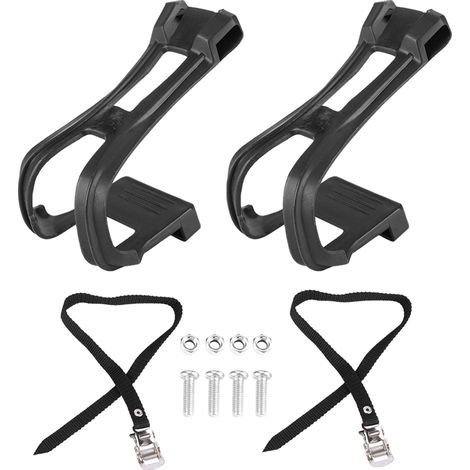 1 Paire de Rétropédalage Fixie avec Attaches Anti-Dérapantes pour Vélo de Route (1/5)