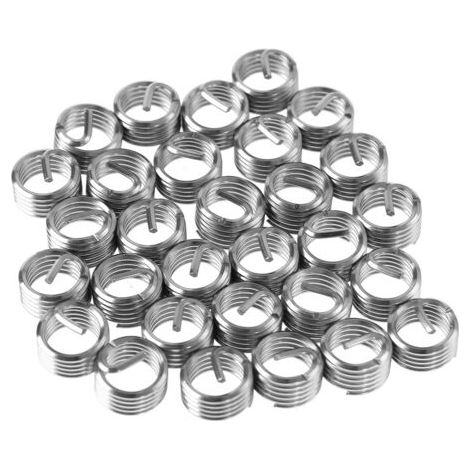 Inserts filetés hélicoïdaux en fil enroulé M14 en acier inoxydable SS304 (M1421 D, 30 pièces)