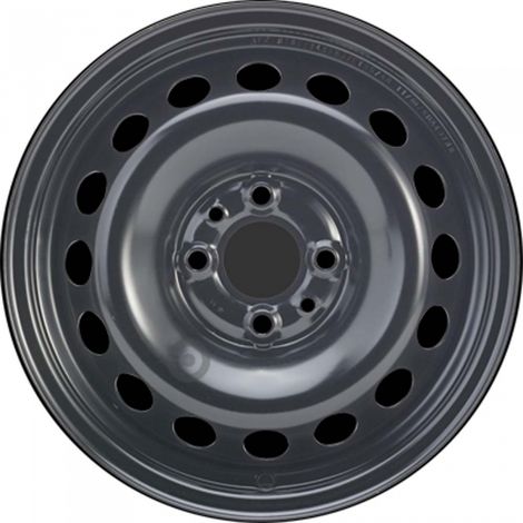 Jante tôle 14 pouces - 4 Trous - 5,5x14  4x98  ET35  AL58  noir