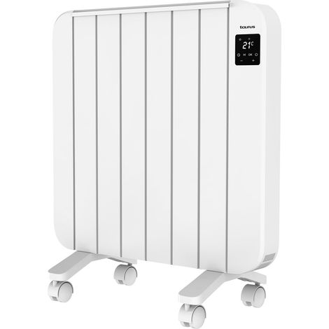 Radiateur Électrique Persia 1500 6 éléments 1500W Installation Murale ou sur Pied Thermostat réglable Programmation 24/7 Écran LCD Silencieux Bouton arrêt Total (1/5)