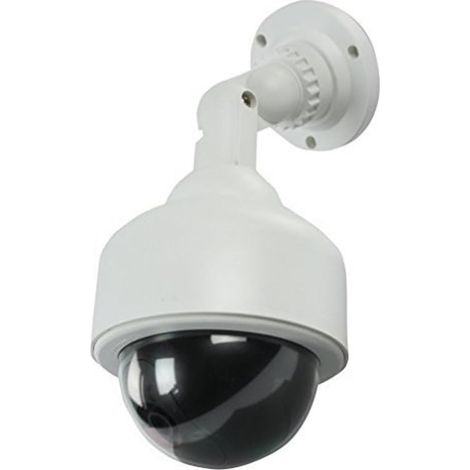 1 X Fausse sécurité fictive Caméra CCTV imperméable à l'eau IR LED Lumière clignotante Clignotante Surveillance intérieure extérieure (1/5)