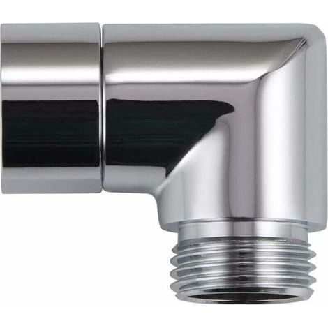 90 Degree Hand Shower Adapter, Elbow for Mobile Hand Shower