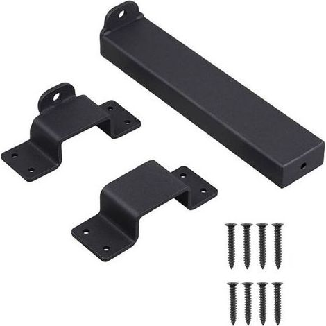 Verrou de portail avec trou de cadenas, loquet de porte réglable robuste pour clôture, portail, cour, porte de grange, chalets, garages (1/5)