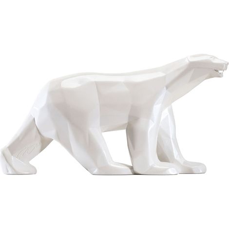 Figurine Orlinski ours Pompon nacré édition limitée