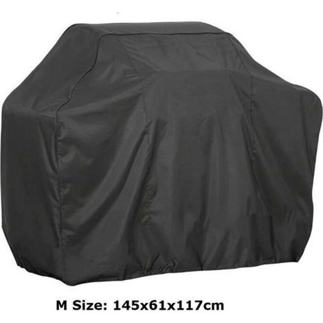 Waterproof M-size cover for barbecue or pizza oven.