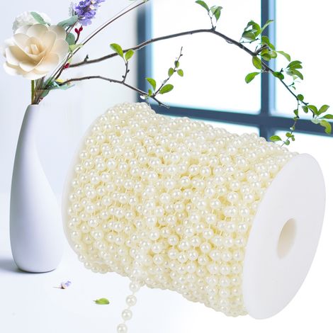 25 m/rouleau de fil de perles de ponçage pour guirlande, guirlande de perles ... (1/5)