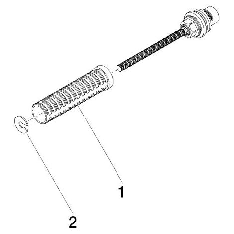 Pièces de rechange pour couvercle DO, fermeture à gauche 90900312800 3/4 pouce