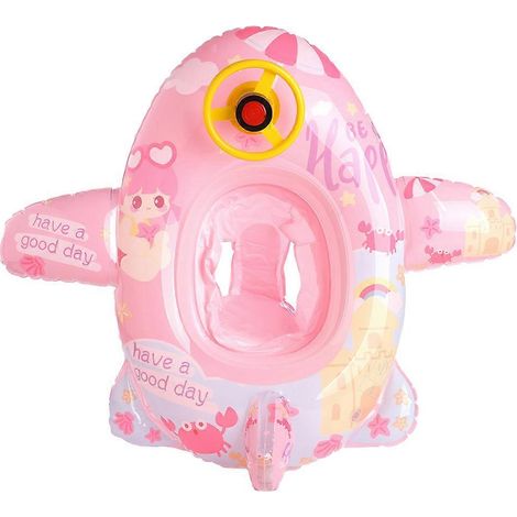 Bouée gonflable pour enfants, siège de natation, bateau, avion bébé - Style 3 (1/5)