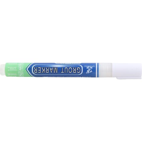 Stylo rechargeable pour joint de carrelage à l'eau, marqueur rénovateur et réparateur de lignes de carrelage, peinture pour joints avec embout de rechange, imperméable, pour salle de bain, cuisine, sa