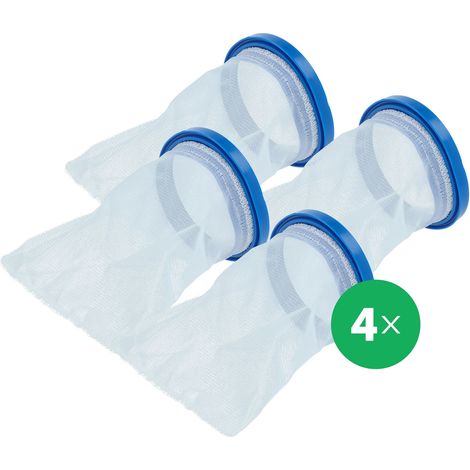 vhbw 4x Filtres compatible avec Pool Blaster iVAC 250Li, iVAC C2, Max aspirateur, nettoyeur piscine - Filtre large maille, 11 x 11 x 2,3 cm