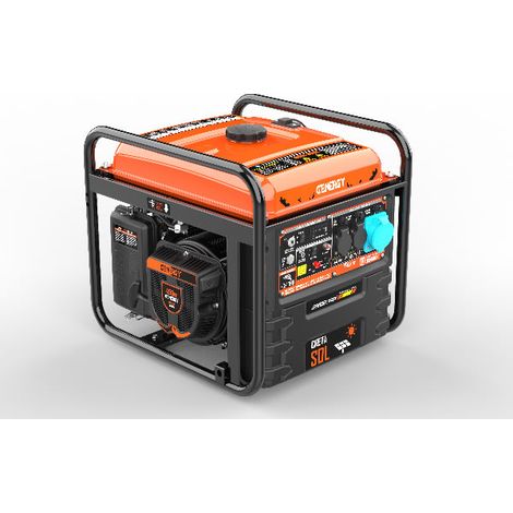 -CAHERSA- Generador Inverter CRETA SOL 7500W GENERGY Grupo de Luz (1/5)